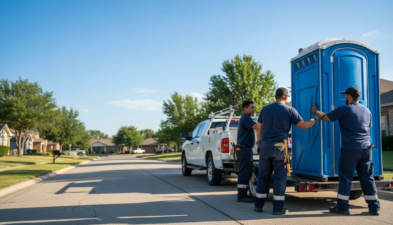 Portable Toilet Rental in Cross Timbers, MO near me